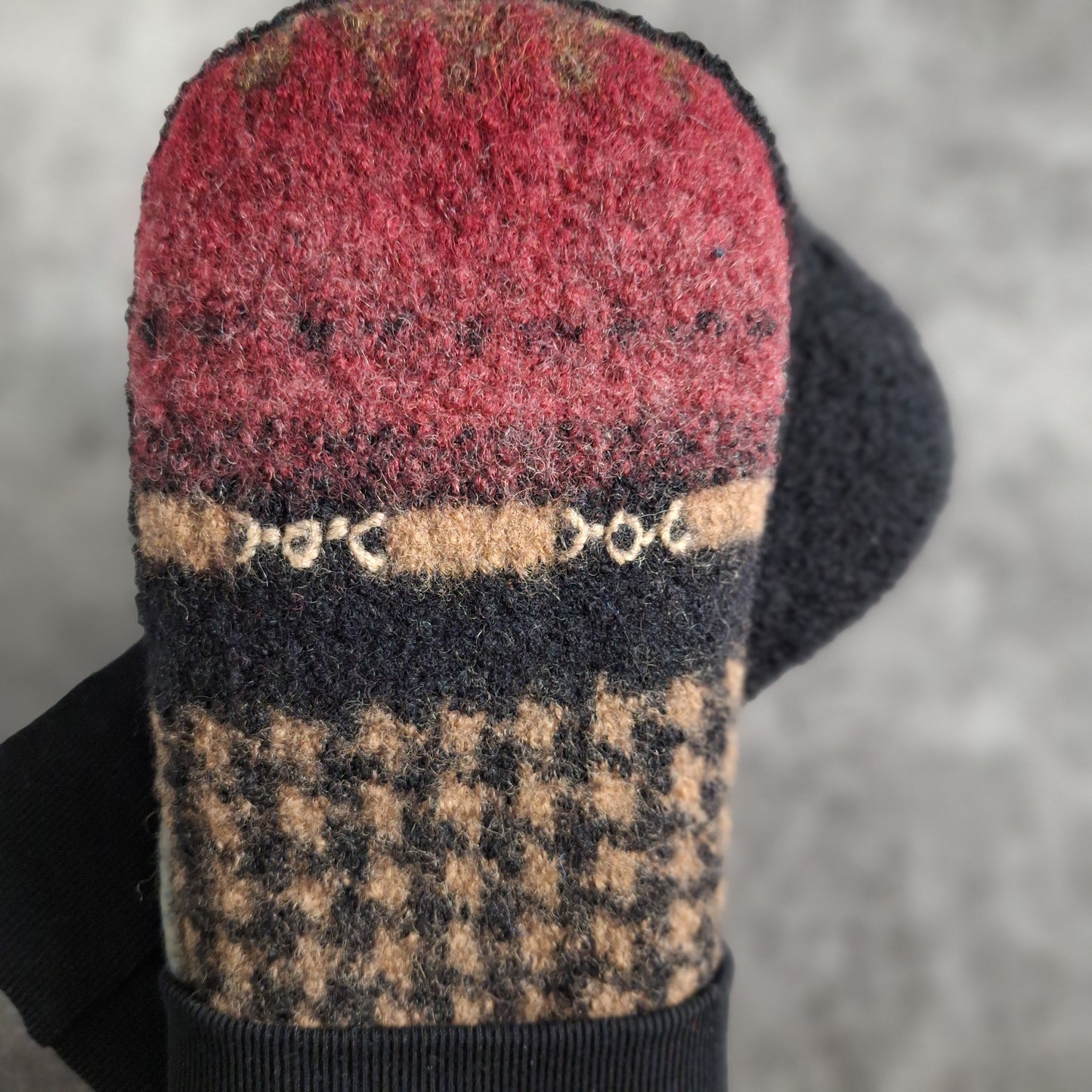 Medium - Mountain Hike2-  Wool/Angora blend